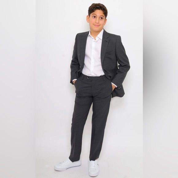 Nordstrom kids Gray Pants, Size 14 - Picture 2 of 14